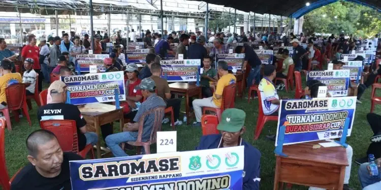 Domino Bupati Cup I Sidrap: Ribuan Peserta, Hadiah Rp150 Juta!
