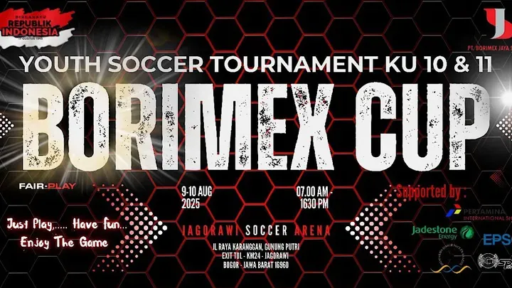 Borimex Cup 2025: 40 Tim Siap Gemparkan Bogor!