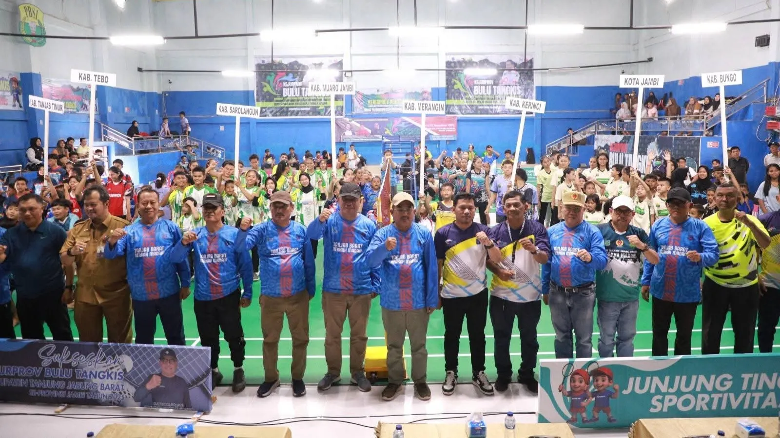 520 Atlet Berlaga di Kejurprov PBSI Jambi, Tanjab Barat Jadi Tuan Rumah!