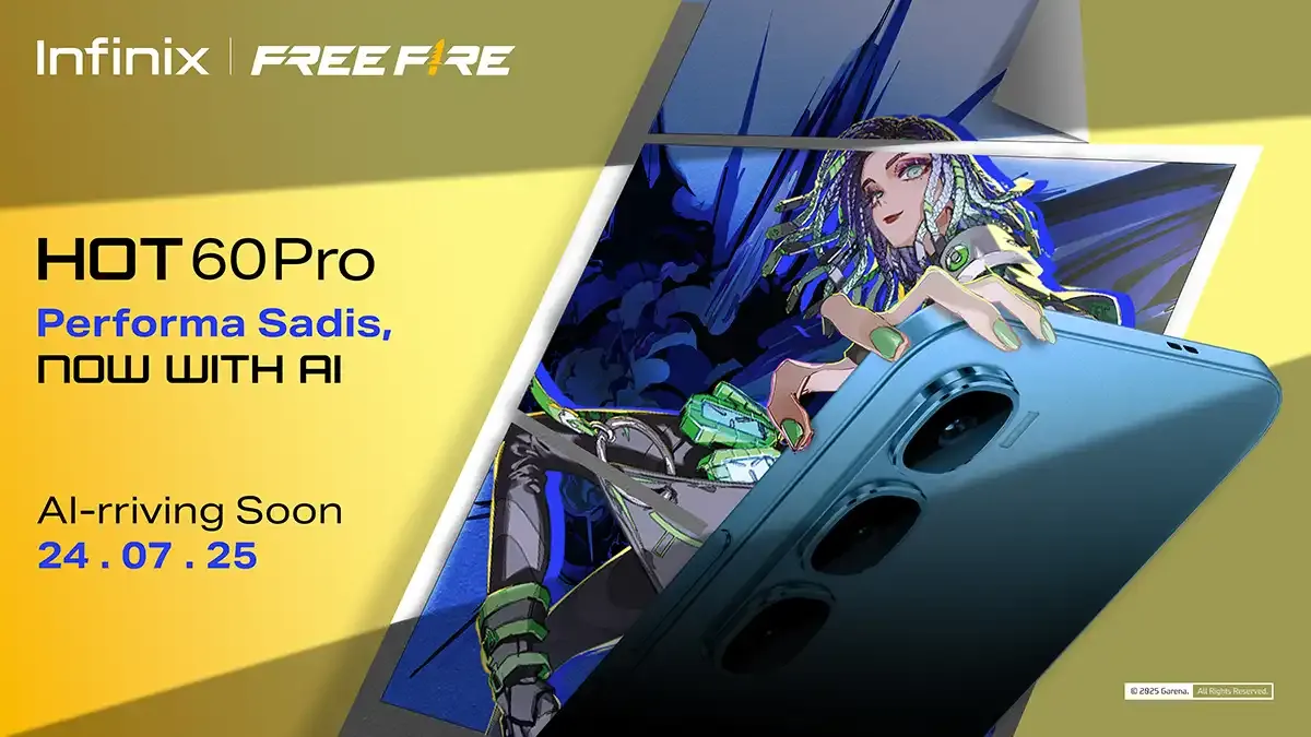 Infinix HOT 60 Pro Gebrak Indonesia 24 Juli: Chipset Gaming MediaTek Helio G200 Pertama di Tanah Air, Desain Ramping, dan Baterai Jumbo!