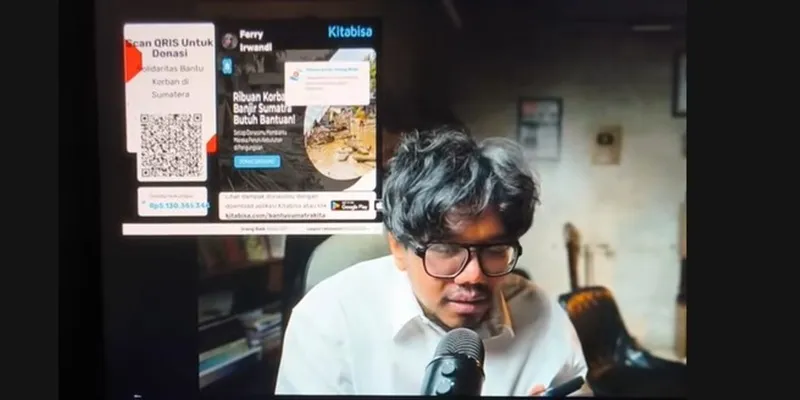 Ferry Irwandi Dicerca Aktivis: Pelecehan Bencana Sumatera!