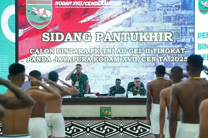 407 Putra Papua Bersaing Ketat Jadi Prajurit TNI AD!